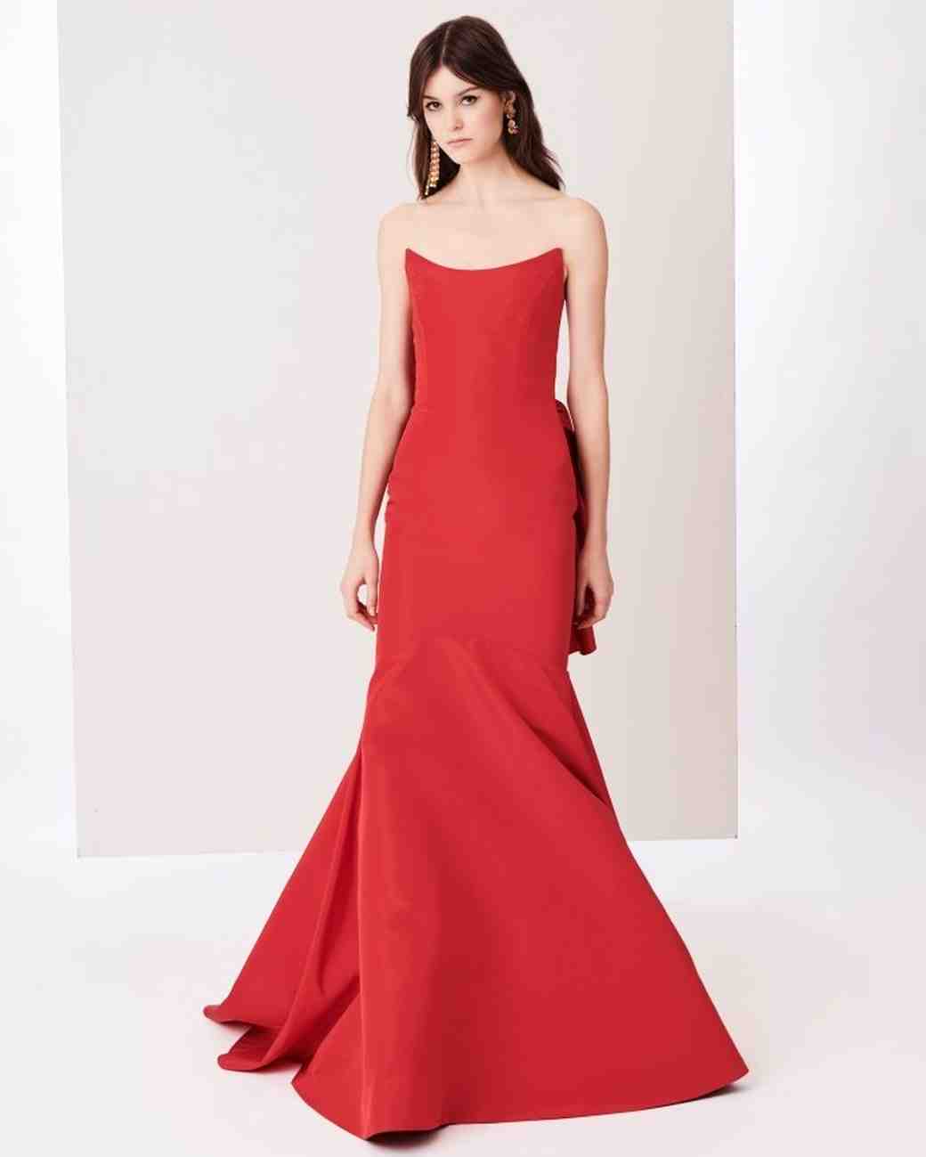 Raw Silk Dresses Oscar Party